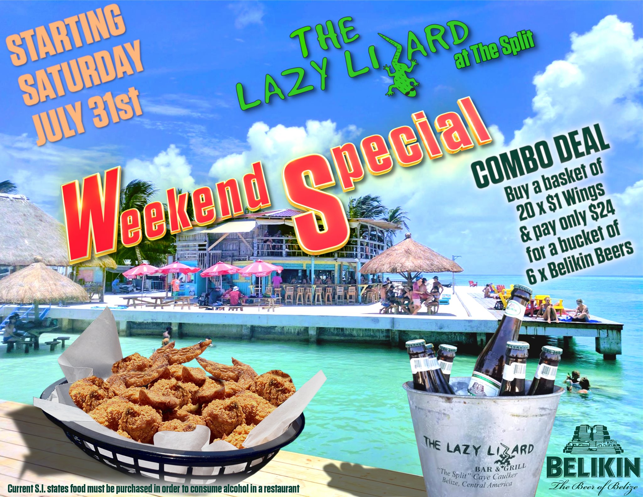 Bars In Caye Caulker Belize | Lazy Lizard Bar & Grill | Belize